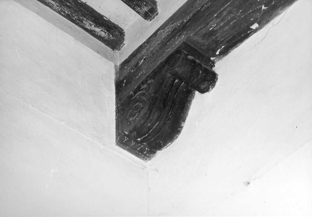 mensola - angolare, serie - bottega toscana (fine sec. XVII)