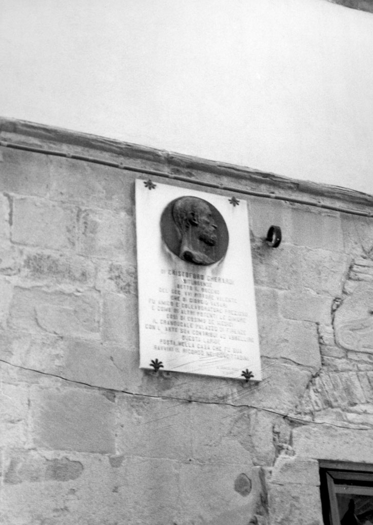 targa commemorativa - bottega toscana (prima metà sec. XX)