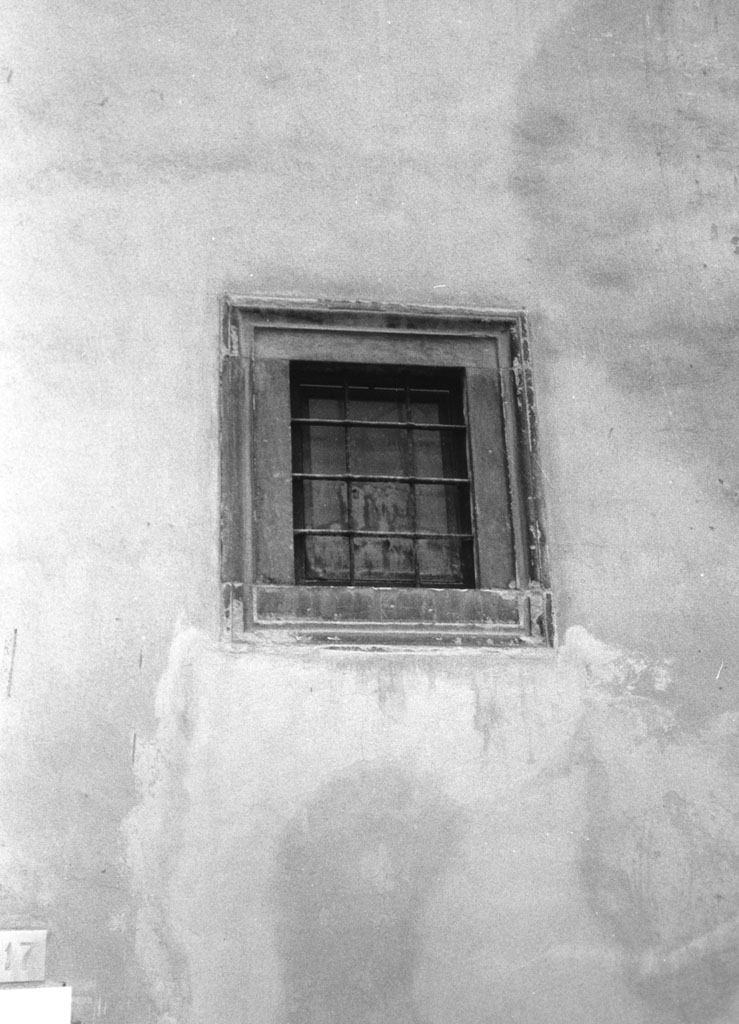 mostra di finestra, serie - bottega toscana (fine/inizio secc. XV/ XVI)