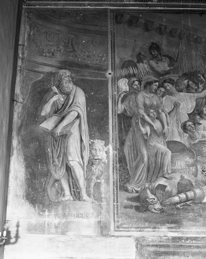 San Marco (dipinto, elemento d'insieme) di Ademollo Luigi (sec. XIX)