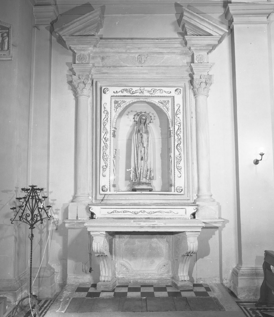 statua, elemento d'insieme - bottega toscana (fine/inizio secc. XVIII/ XIX)