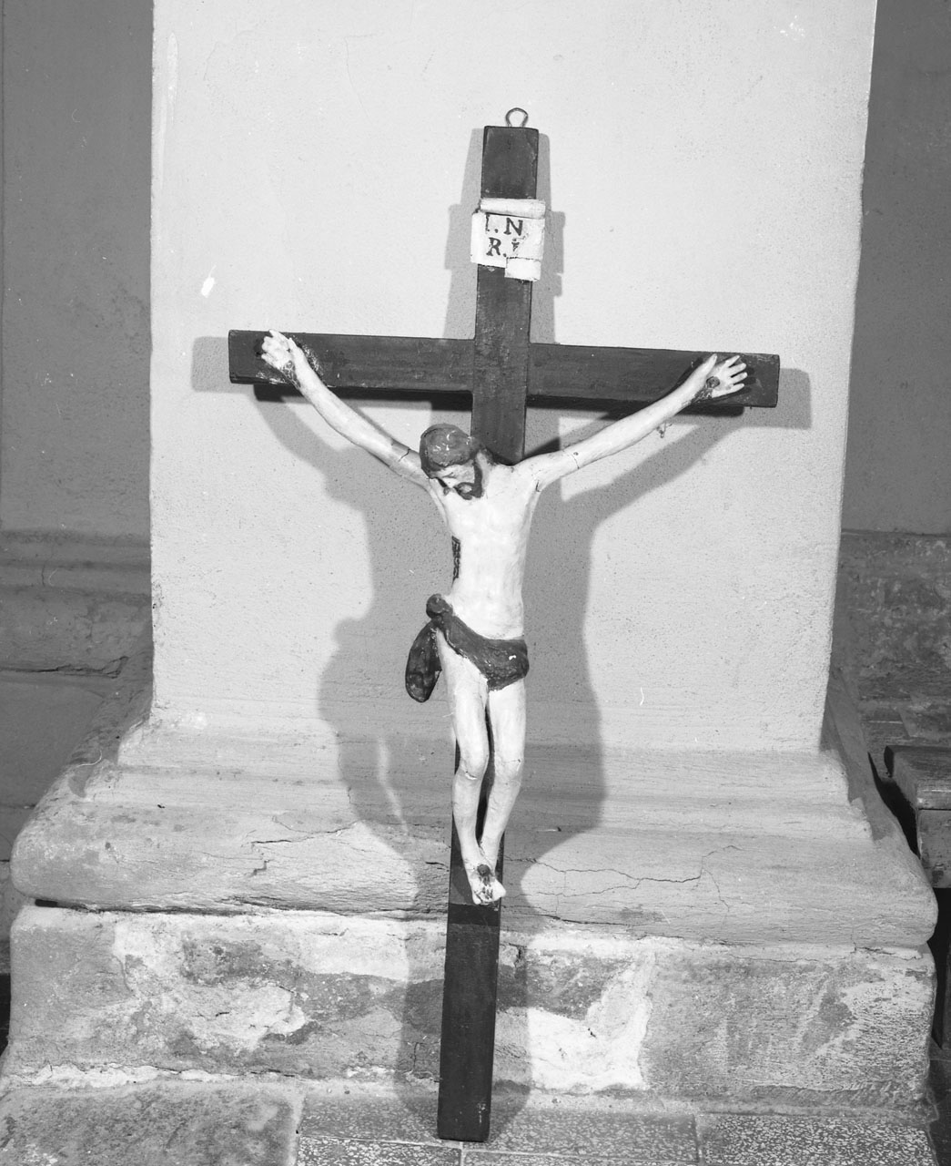 crocifisso - bottega toscana (metà sec. XIX)