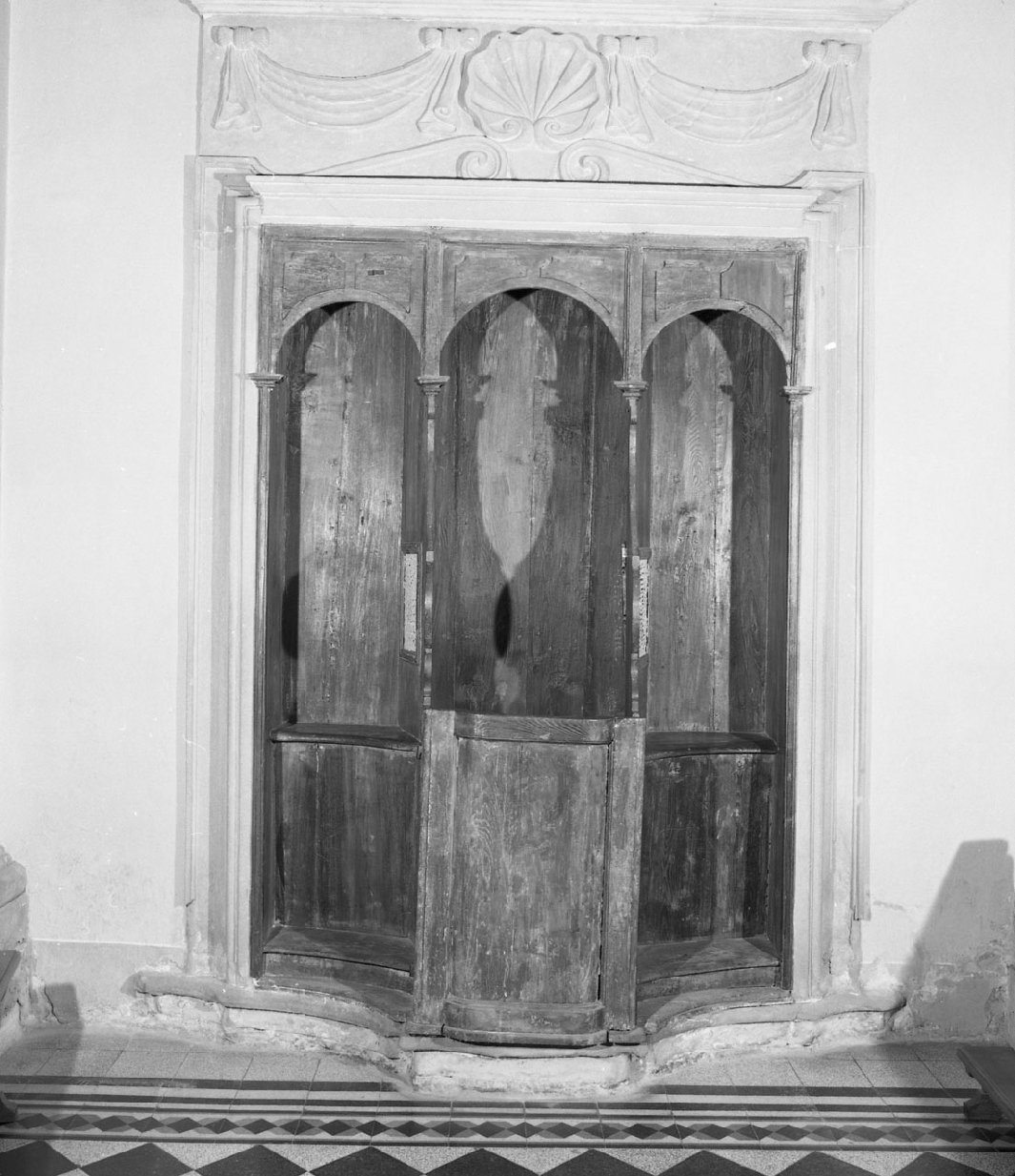 confessionale - bottega toscana (metà sec. XIX)