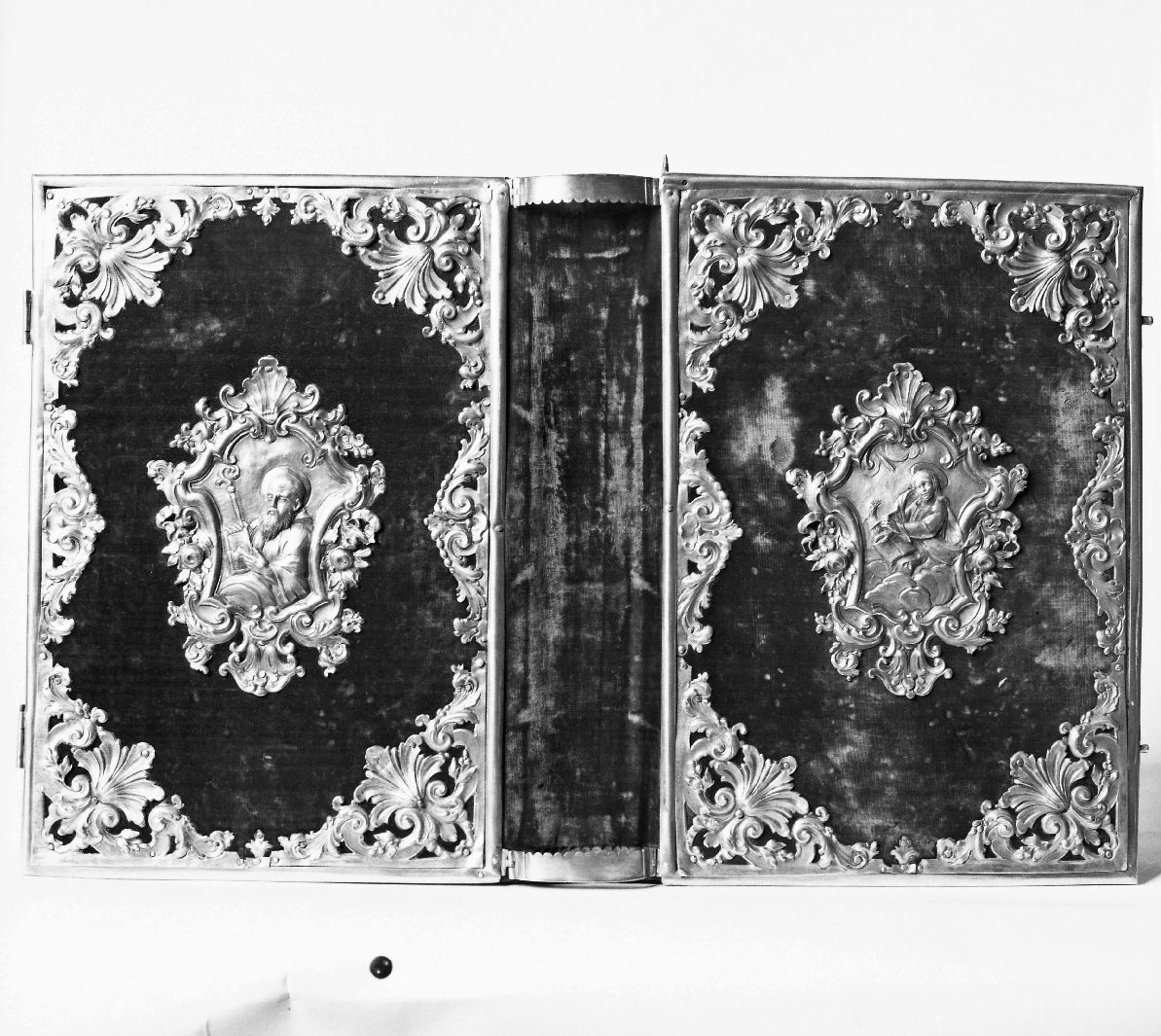 coperta di libro liturgico - bottega veneziana (sec. XVIII)