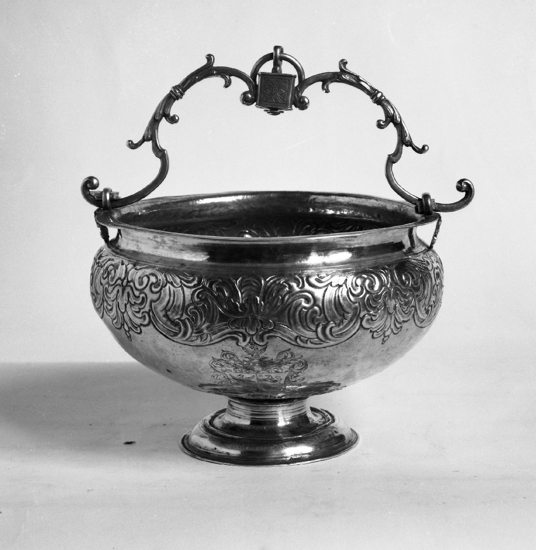 secchiello per l'acqua benedetta - bottega toscana (sec. XVIII)