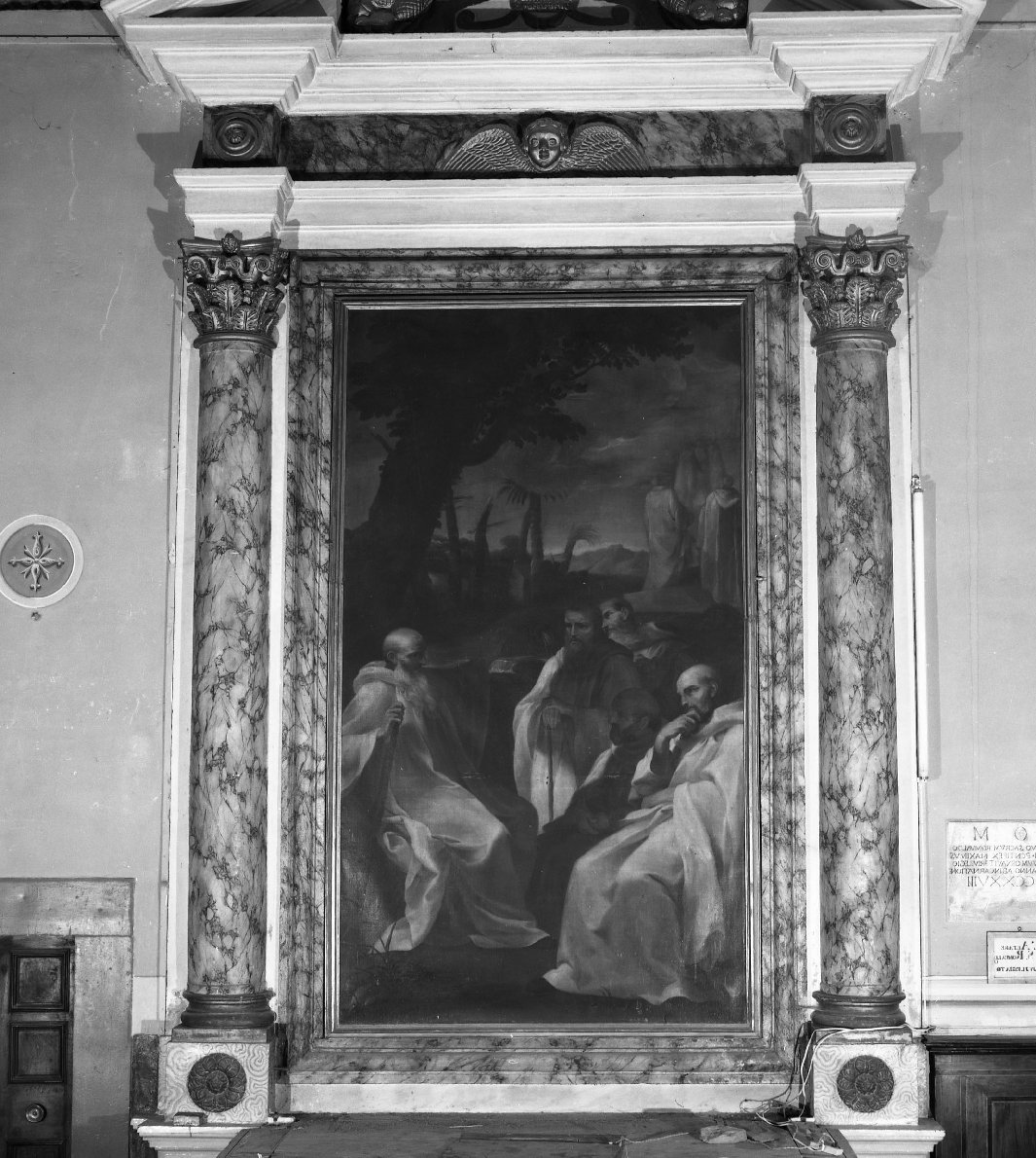 La visione di San Romualdo (dipinto) - ambito italiano (primo quarto sec. XIX)