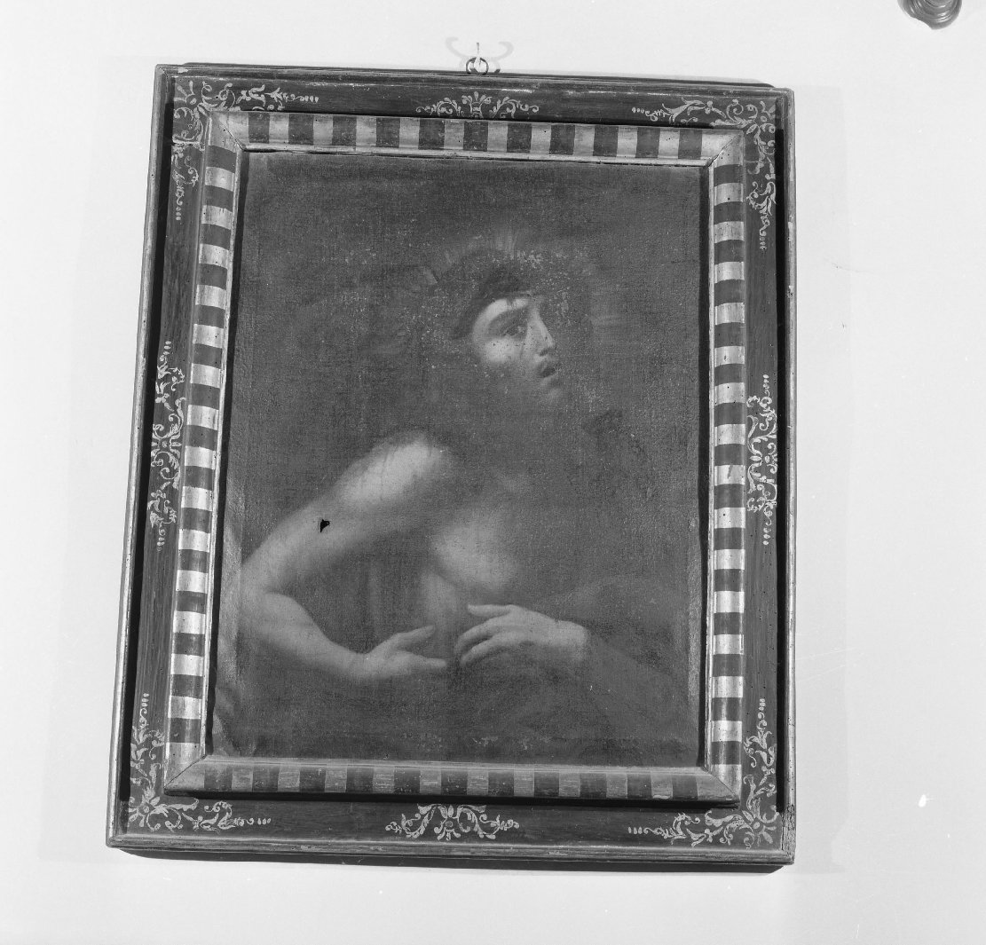 Cristo coronato di spine (dipinto) - ambito toscano (fine/inizio secc. XVII/ XVIII)