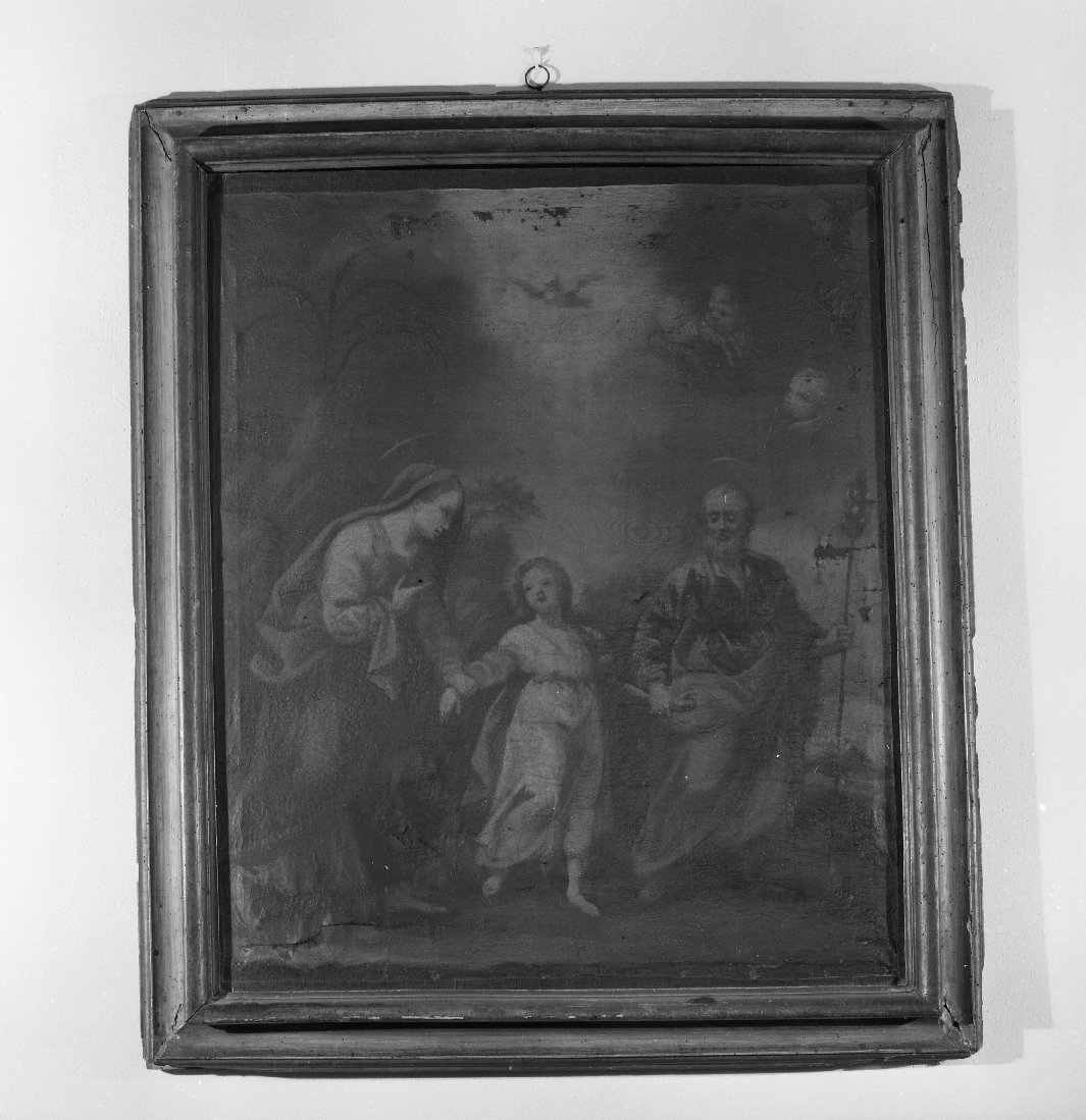 Sacra Famiglia (dipinto) - ambito toscano (sec. XVIII)