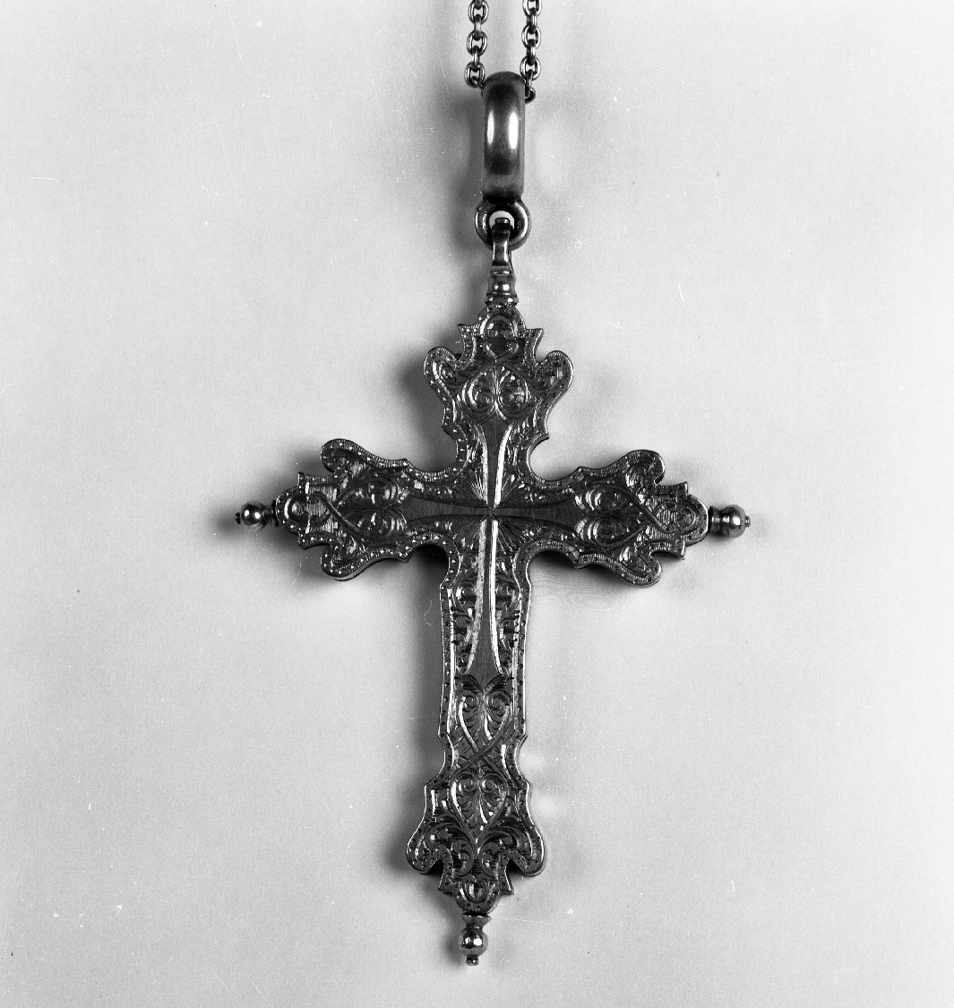 croce - bottega italiana (fine/inizio secc. XVIII/ XIX)