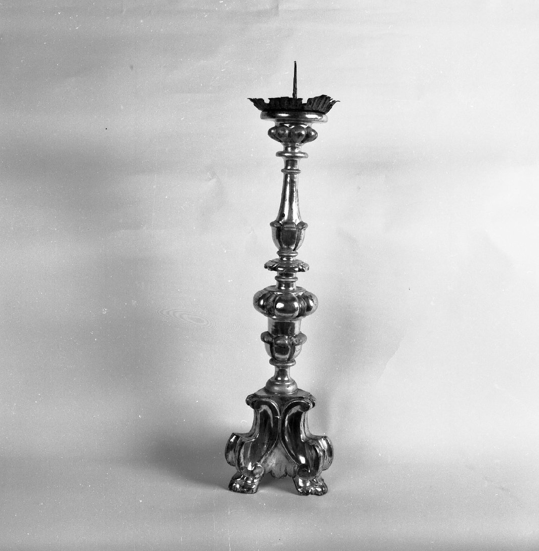 candelabro, serie - bottega toscana (sec. XVIII)