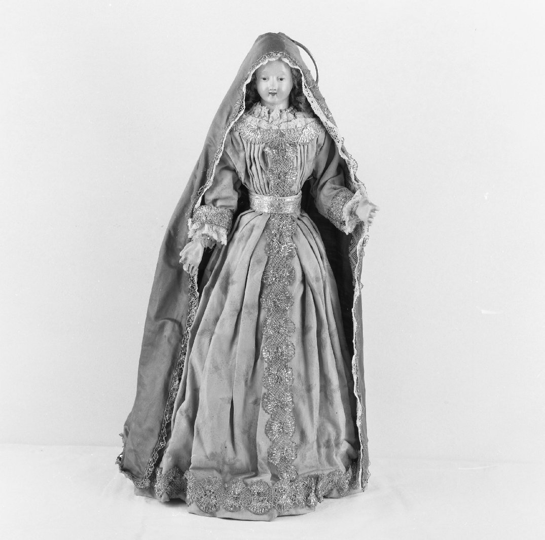 Madonna (statua) - bottega italiana, bottega casentinese (sec. XIX)