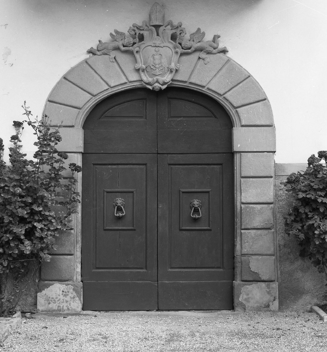 mostra di portale - bottega toscana (fine sec. XVI, sec. XIX)