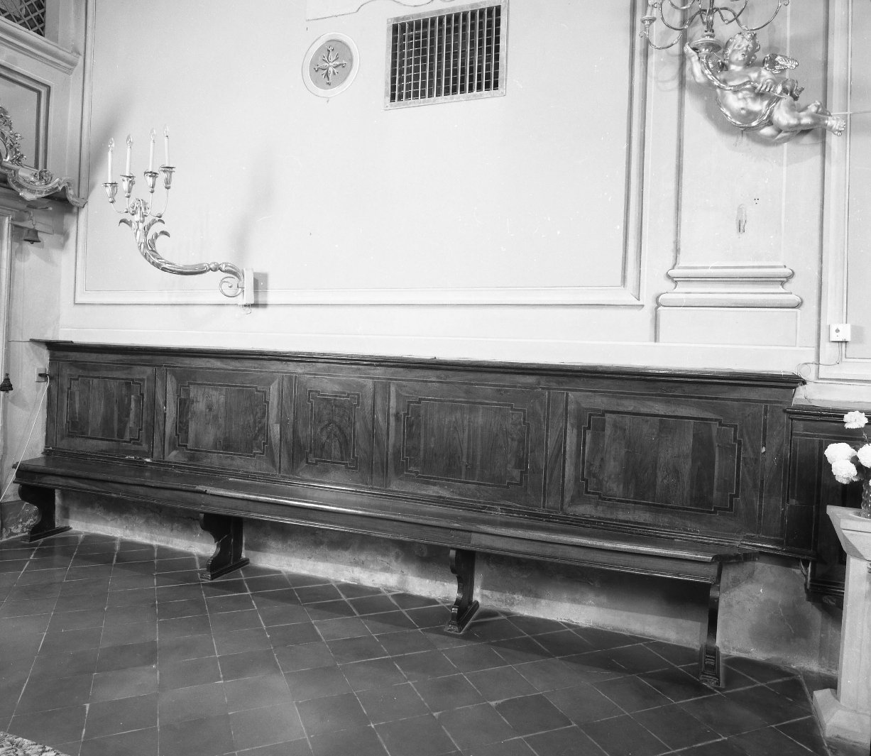 stalli del coro - bottega toscana (sec. XVI)