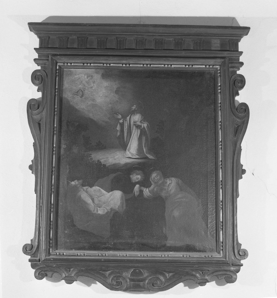 orazione di Cristo nell'orto di Getsemani (dipinto) - ambito italiano (sec. XVIII)