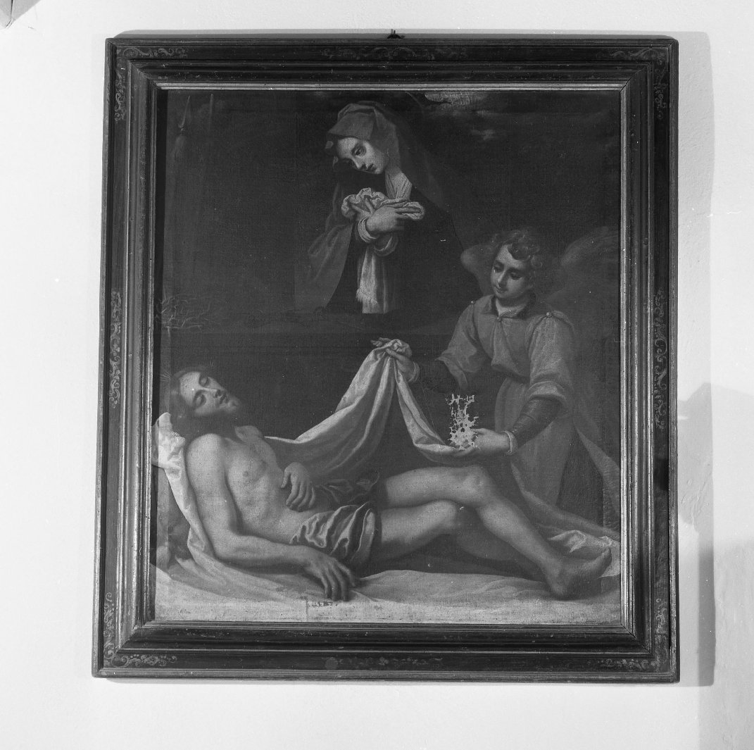 compianto sul Cristo morto (dipinto) - ambito fiorentino (sec. XVIII)