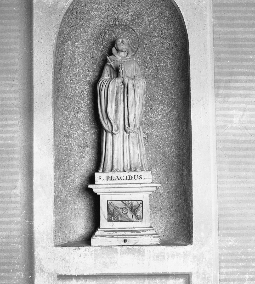 San Placido (statua) - bottega toscana (sec. XIX)