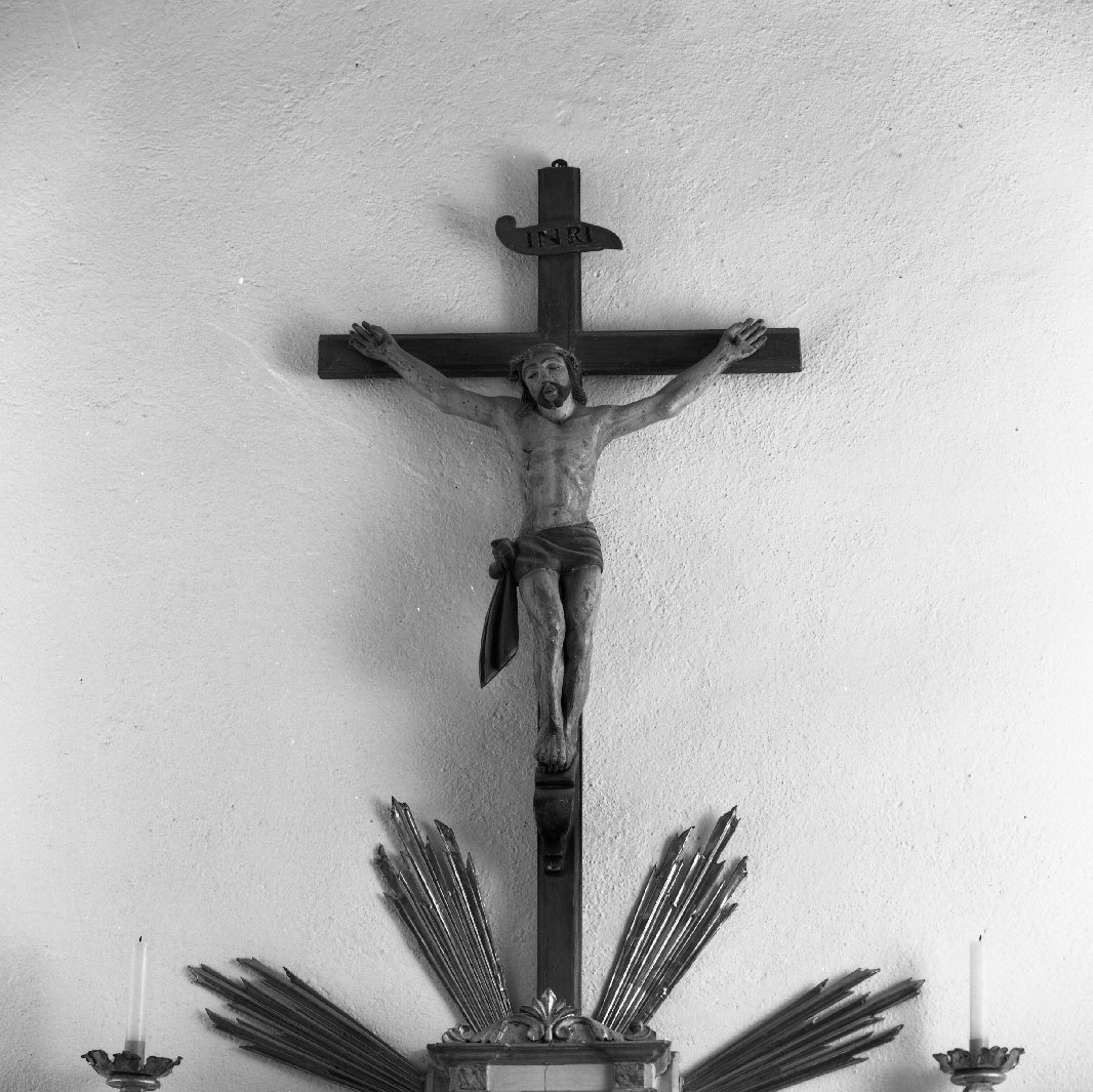 croce da parete - bottega cortonese (fine sec. XVIII)