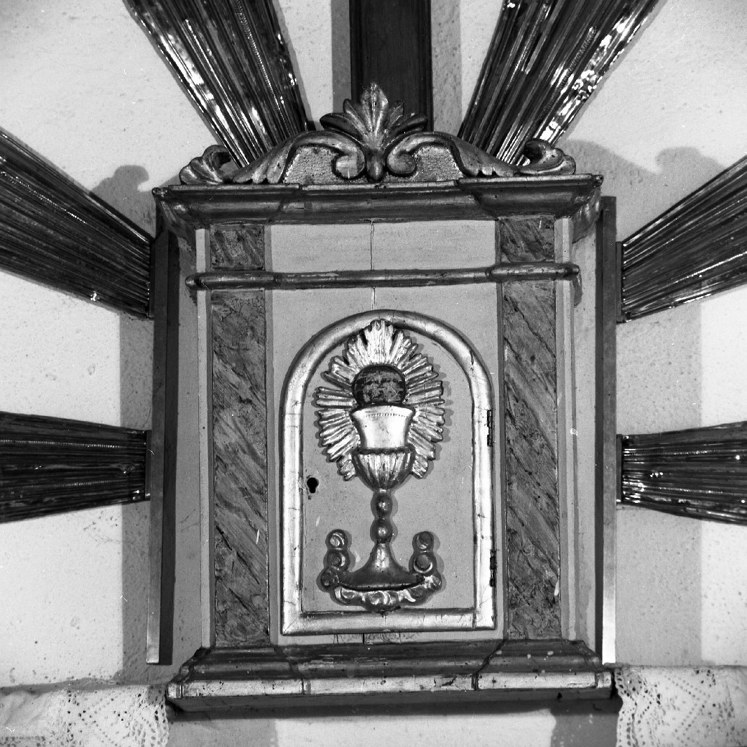 tabernacolo - a frontale architettonico - bottega toscana (fine sec. XVIII)