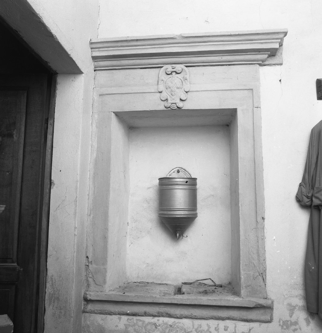 mostra di nicchia - bottega cortonese (sec. XVII)