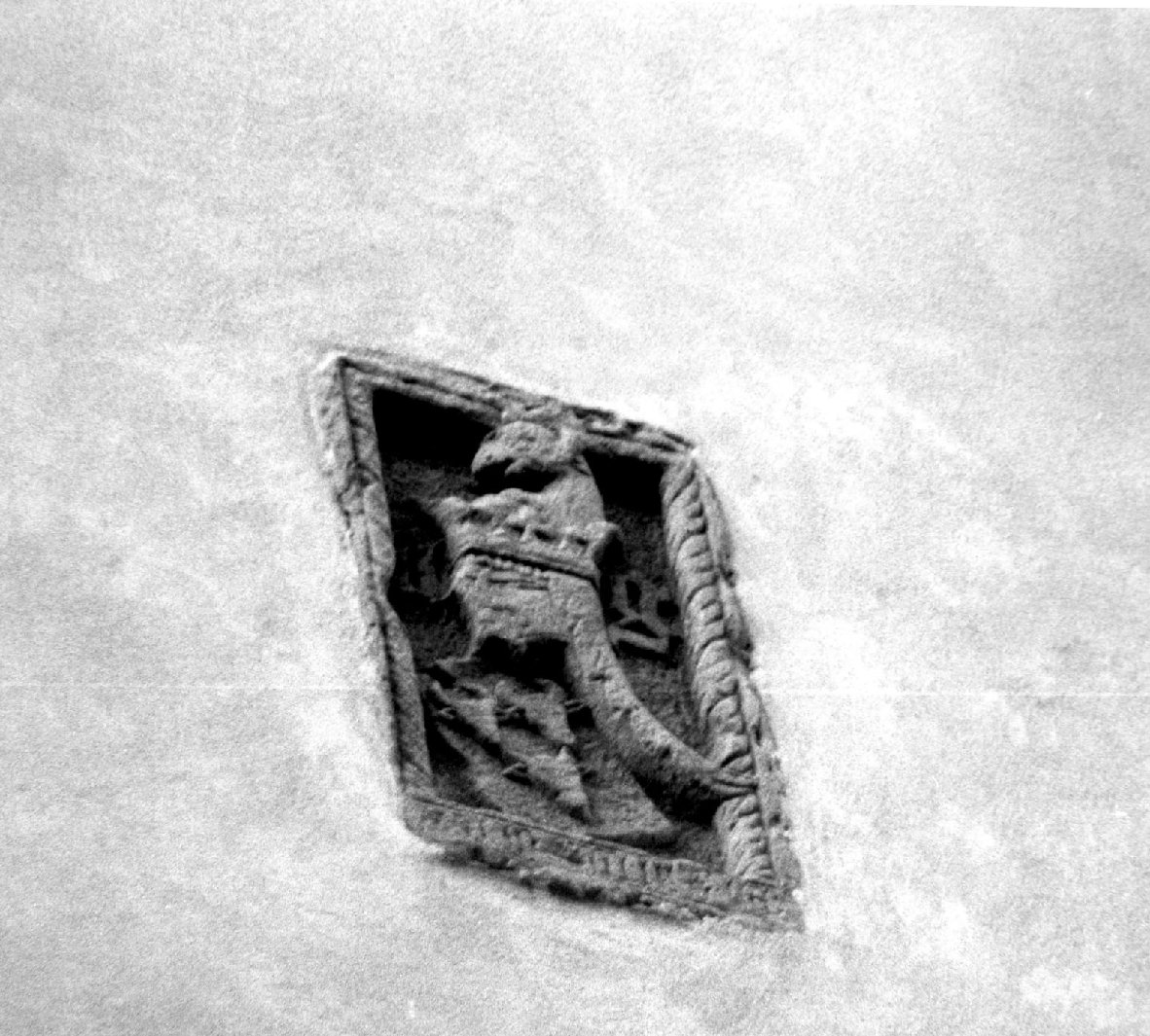 stemma (rilievo) - bottega cortonese (prima metà sec. XVI)