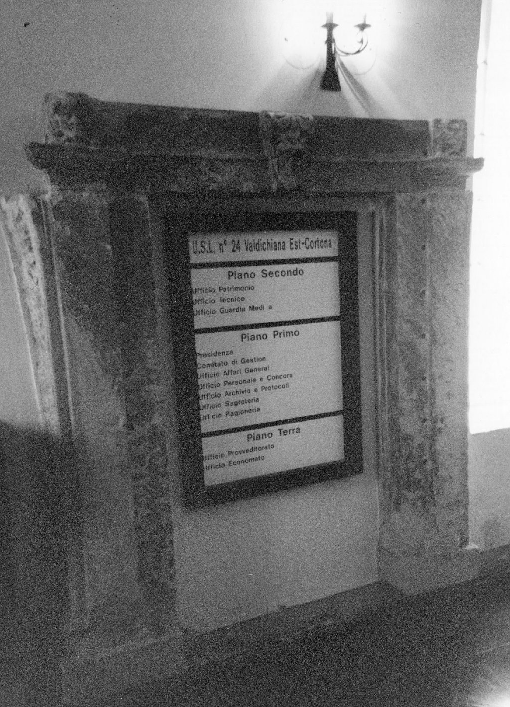 mostra di finestra - bottega cortonese (fine/inizio secc. XV/ XVI)