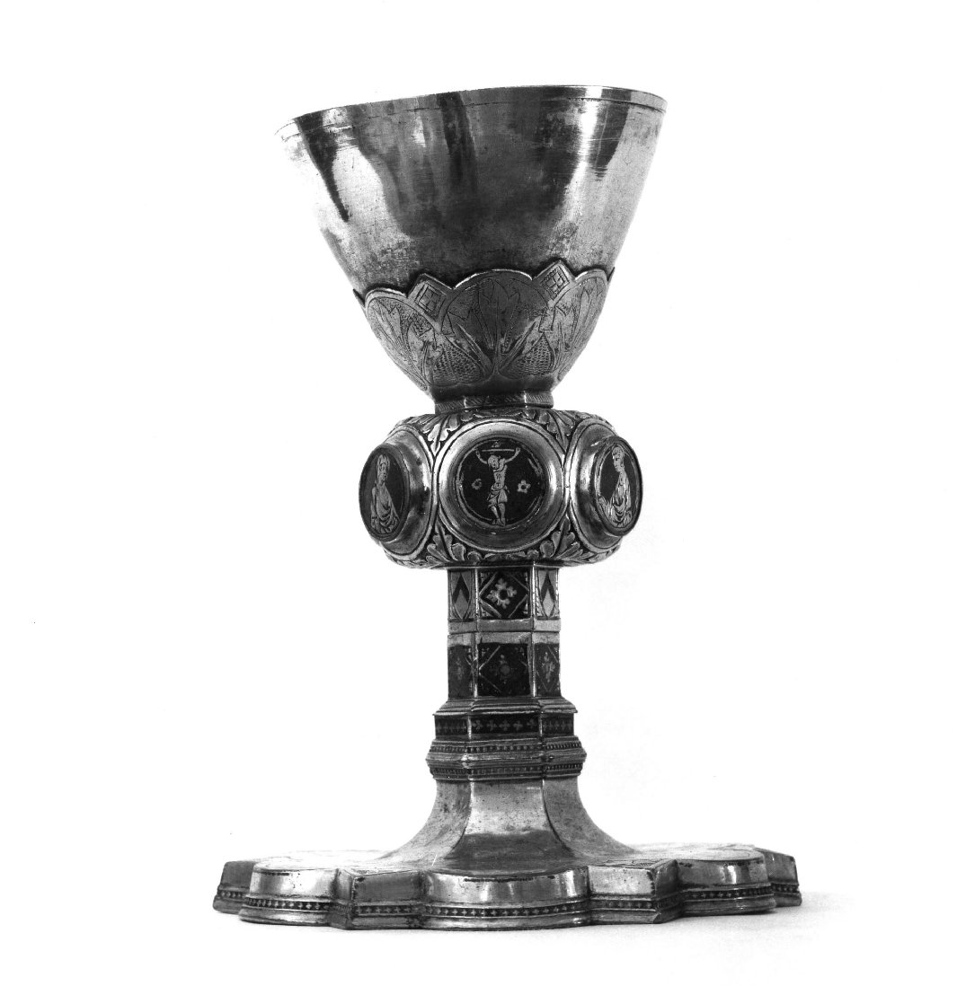 calice - bottega senese (sec. XV)