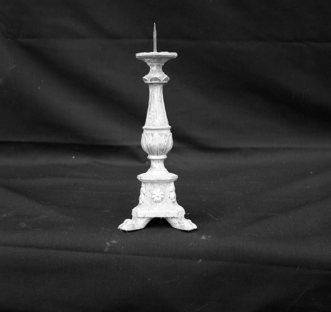 candeliere, coppia - bottega toscana (fine sec. XVIII)