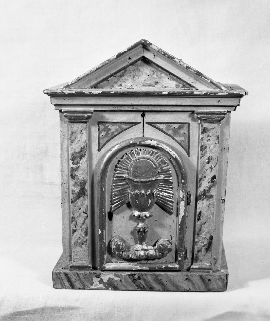 tabernacolo - bottega toscana (fine/inizio secc. XVIII/ XIX)