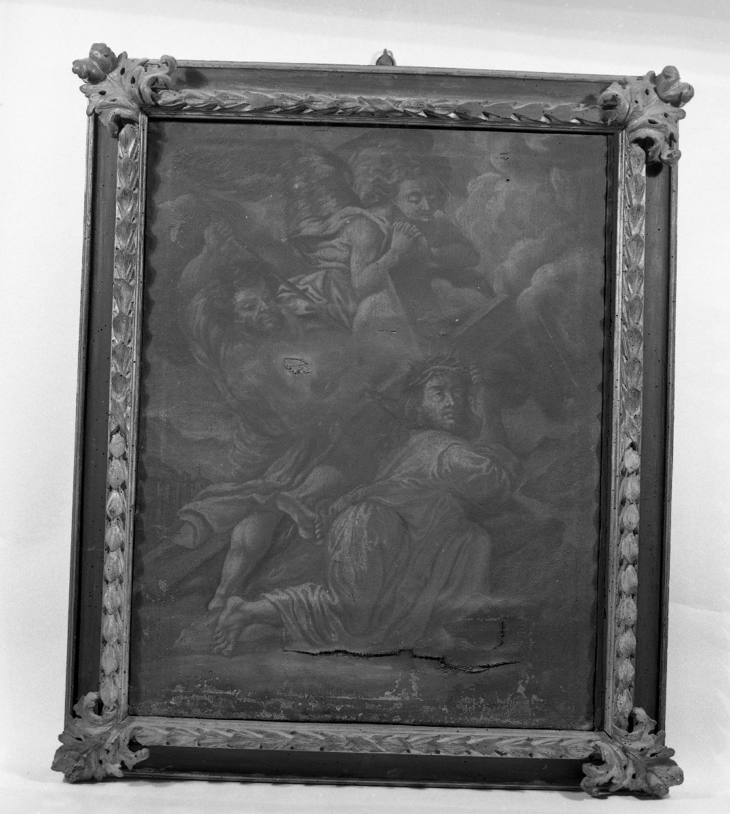 salita di Cristo al monte Calvario (dipinto) - bottega toscana (seconda metà sec. XVII)