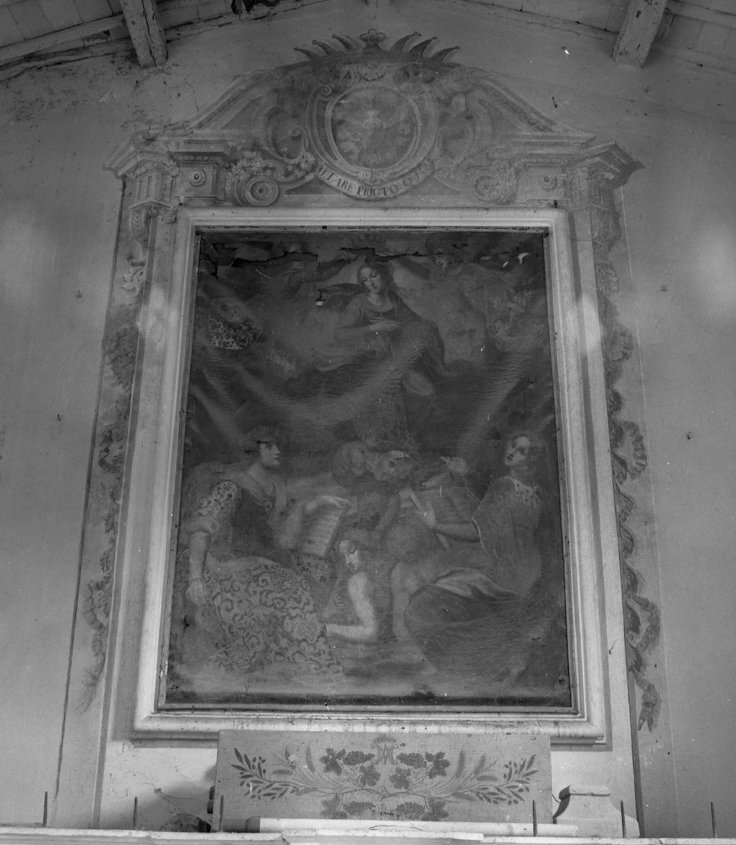 Immacolata Concezione (pala d'altare) - ambito toscano (inizio sec. XIX)
