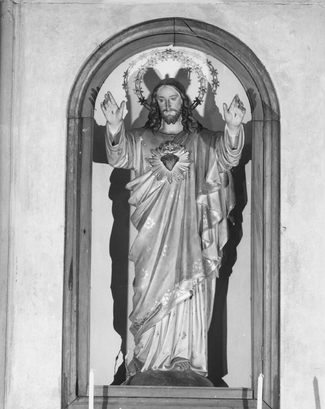 Sacro Cuore di Gesù (statua) - bottega toscana (prima metà sec. XX)