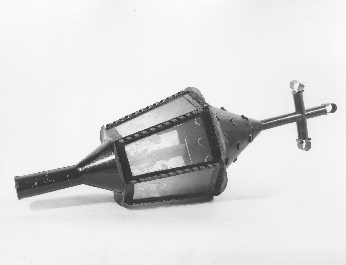 lanterna processionale, serie - bottega toscana (sec. XIX)