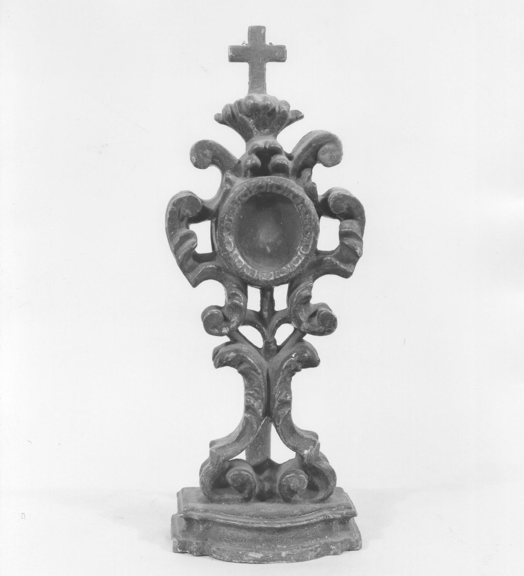 reliquiario - a ostensorio - bottega toscana (sec. XVIII)