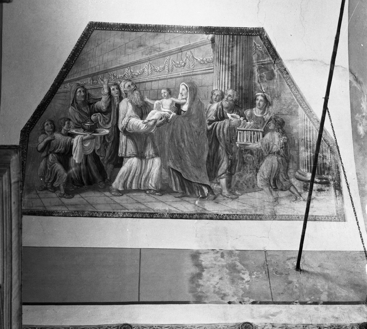presentazione di Gesù al tempio (dipinto) di Ademollo Luigi (sec. XIX)