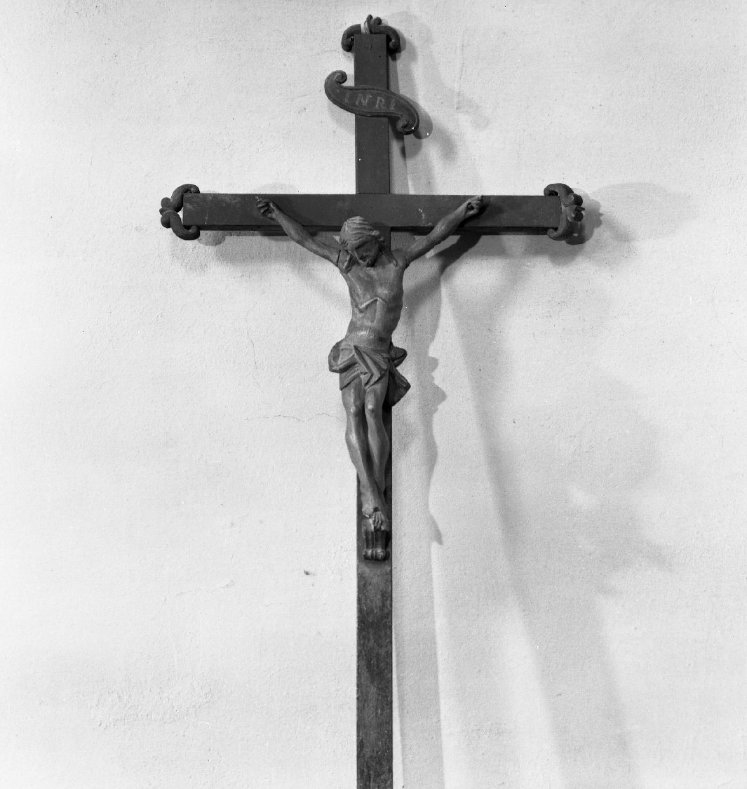 crocifisso - bottega italiana (sec. XIX)