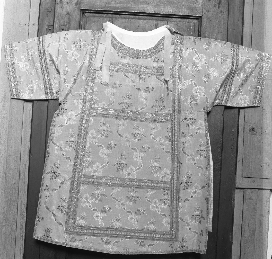 tunicella, serie - manifattura italiana (metà sec. XVIII)