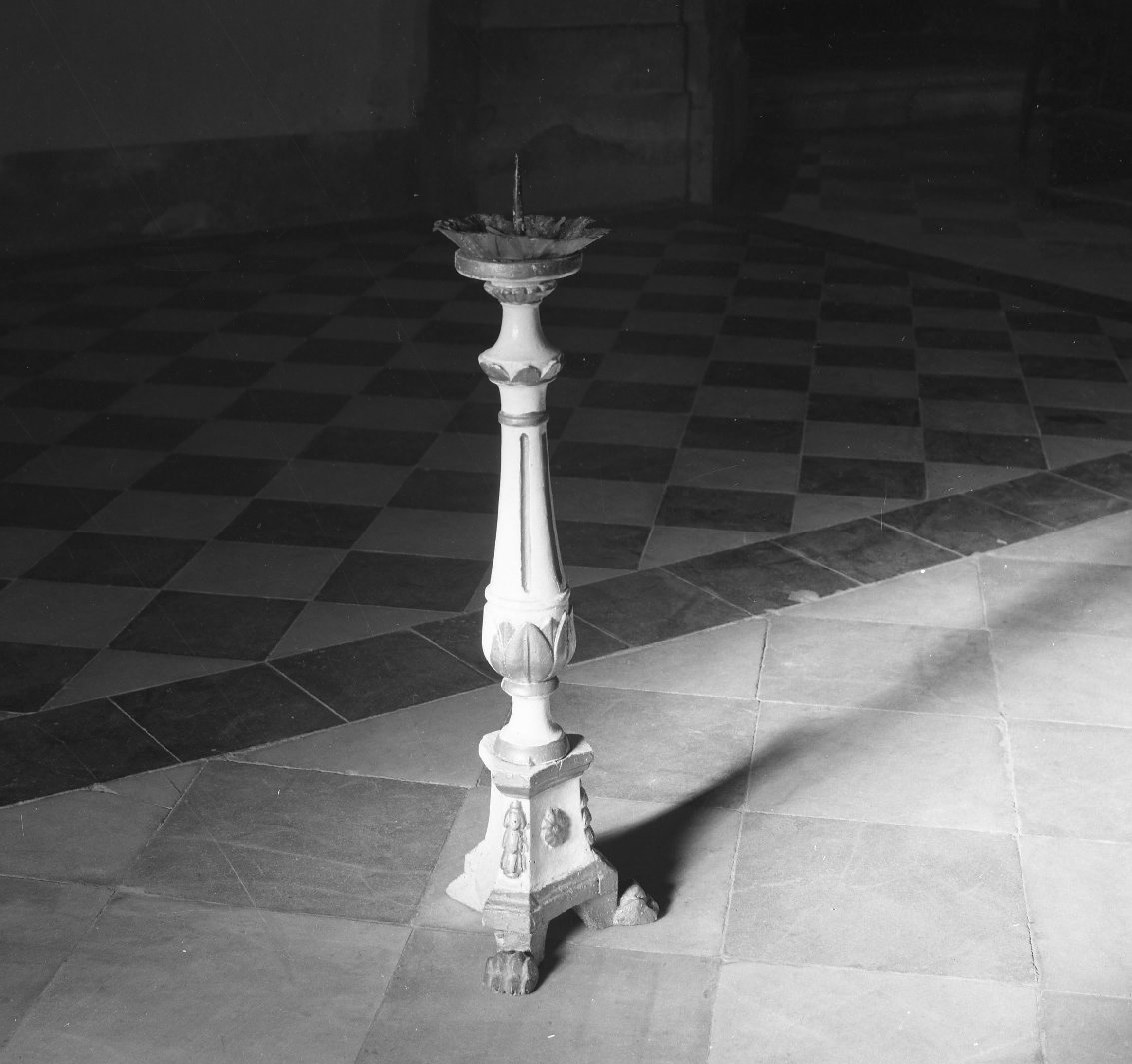 candelabro, serie - bottega italiana (primo quarto sec. XIX)