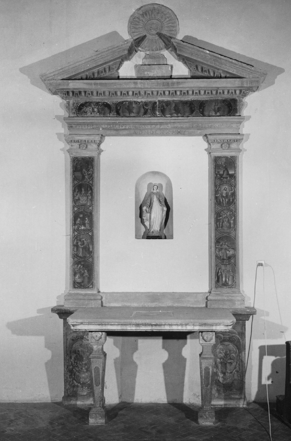 altare - bottega toscana (sec. XVII)