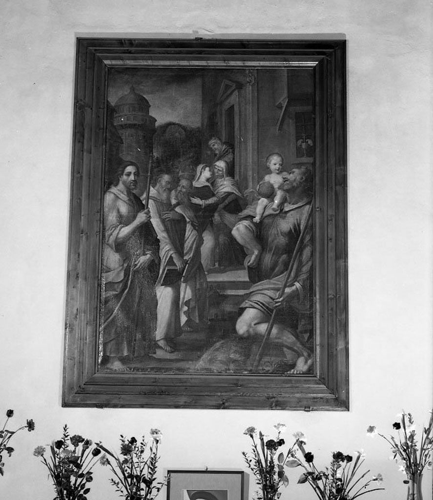 visitazione (dipinto) - ambito italiano (sec. XVII)