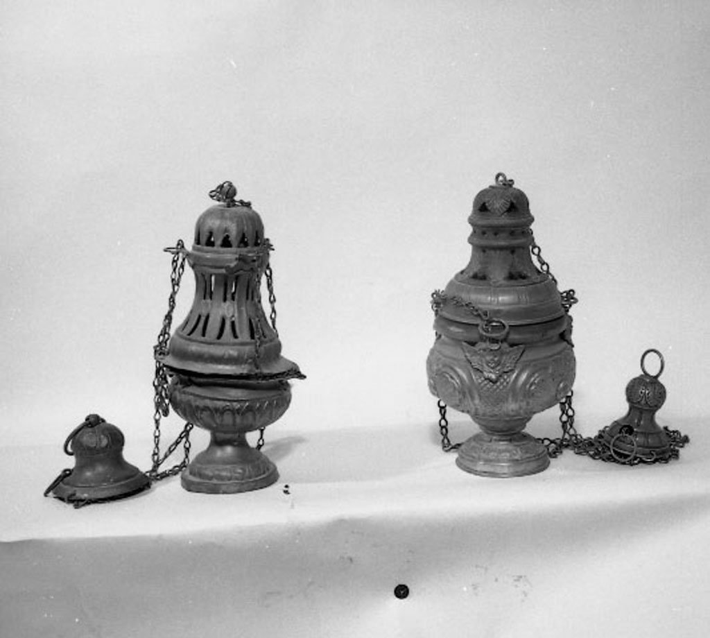 turibolo, coppia - bottega toscana (fine sec. XVII)