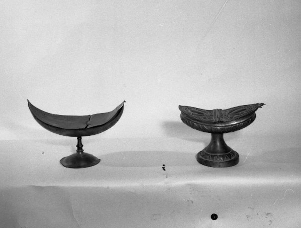 navicella portaincenso - bottega toscana (sec. XVII)