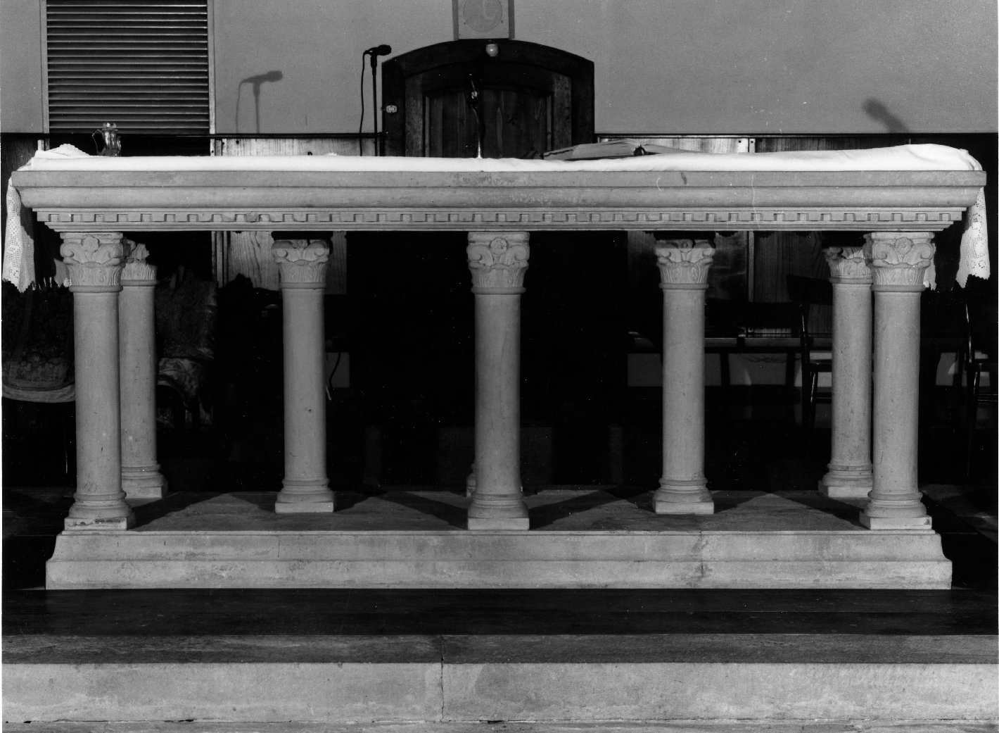 altare maggiore - bottega toscana (seconda metà sec. XIX)