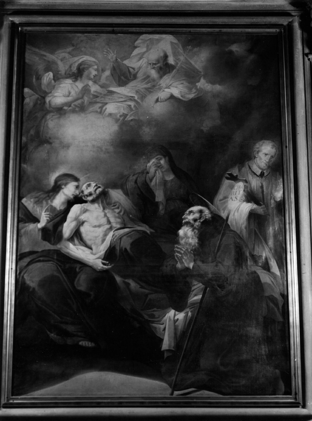 morte di San Giuseppe (dipinto) - ambito toscano (seconda metà sec. XVII)