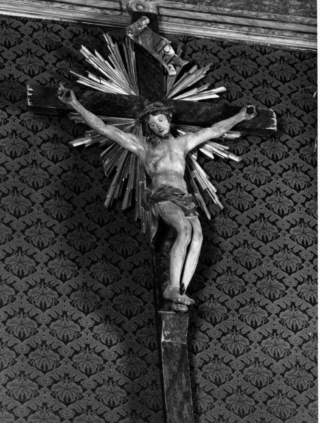 croce processionale - bottega toscana (seconda metà sec. XVIII)