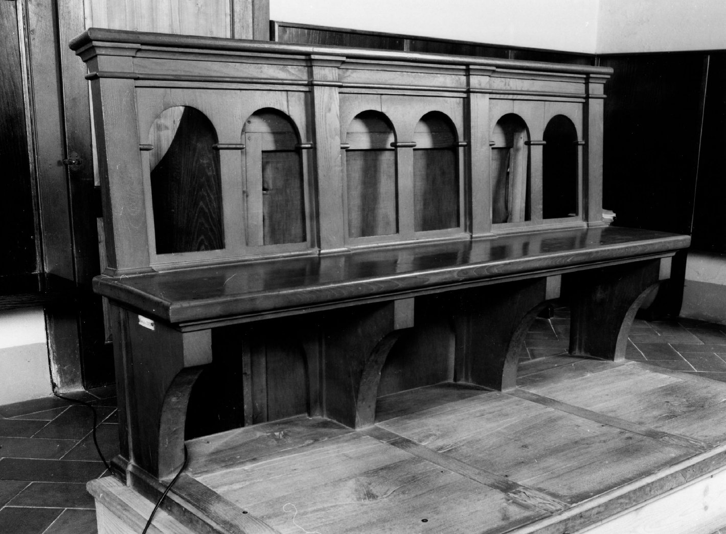 bancale - bottega toscana (primo quarto sec. XX)