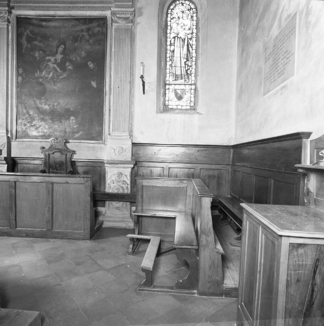stalli del coro - bottega toscana (prima metà, primo quarto sec. XVIII, sec. XX)
