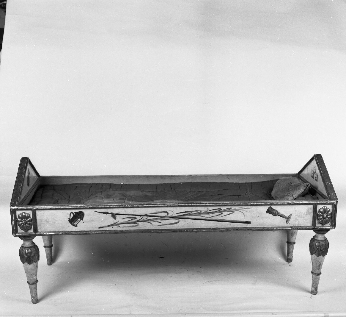 cataletto - bottega toscana (seconda metà sec. XIX)