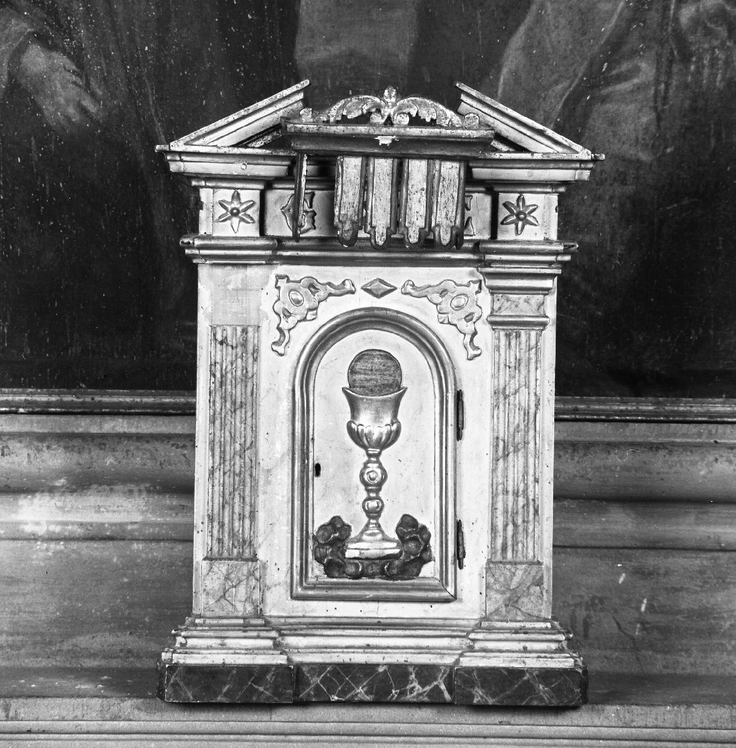 tabernacolo - bottega toscana (seconda metà sec. XVIII)