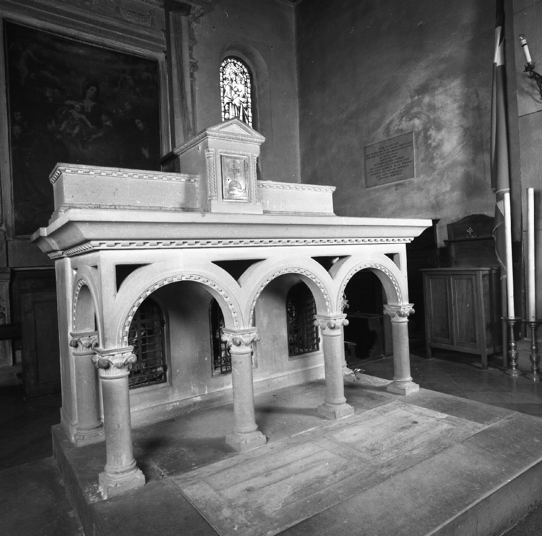 altare maggiore - bottega toscana (primo quarto sec. XX)