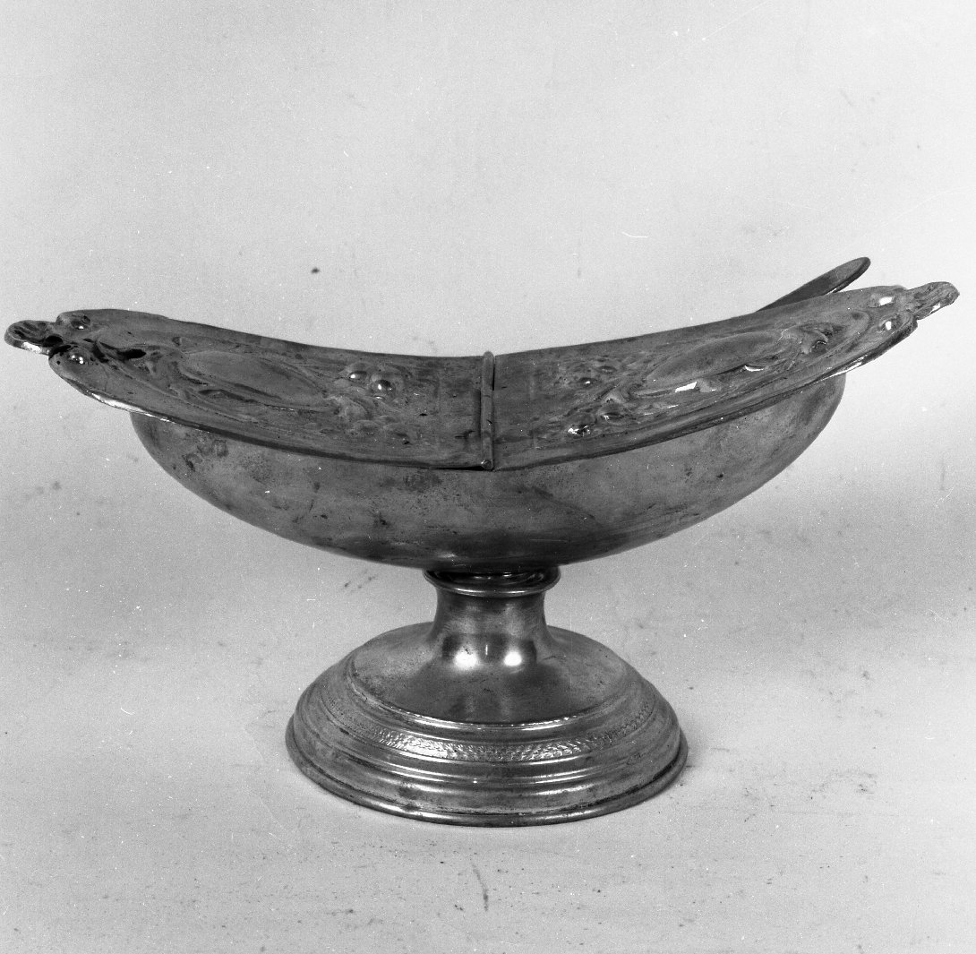 navicella portaincenso - bottega toscana (seconda metà sec. XIX)